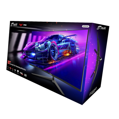 MONITOR GAMER PRO JYR MT JR004 32”, 165HZ, 1MS, FHD, CURVO